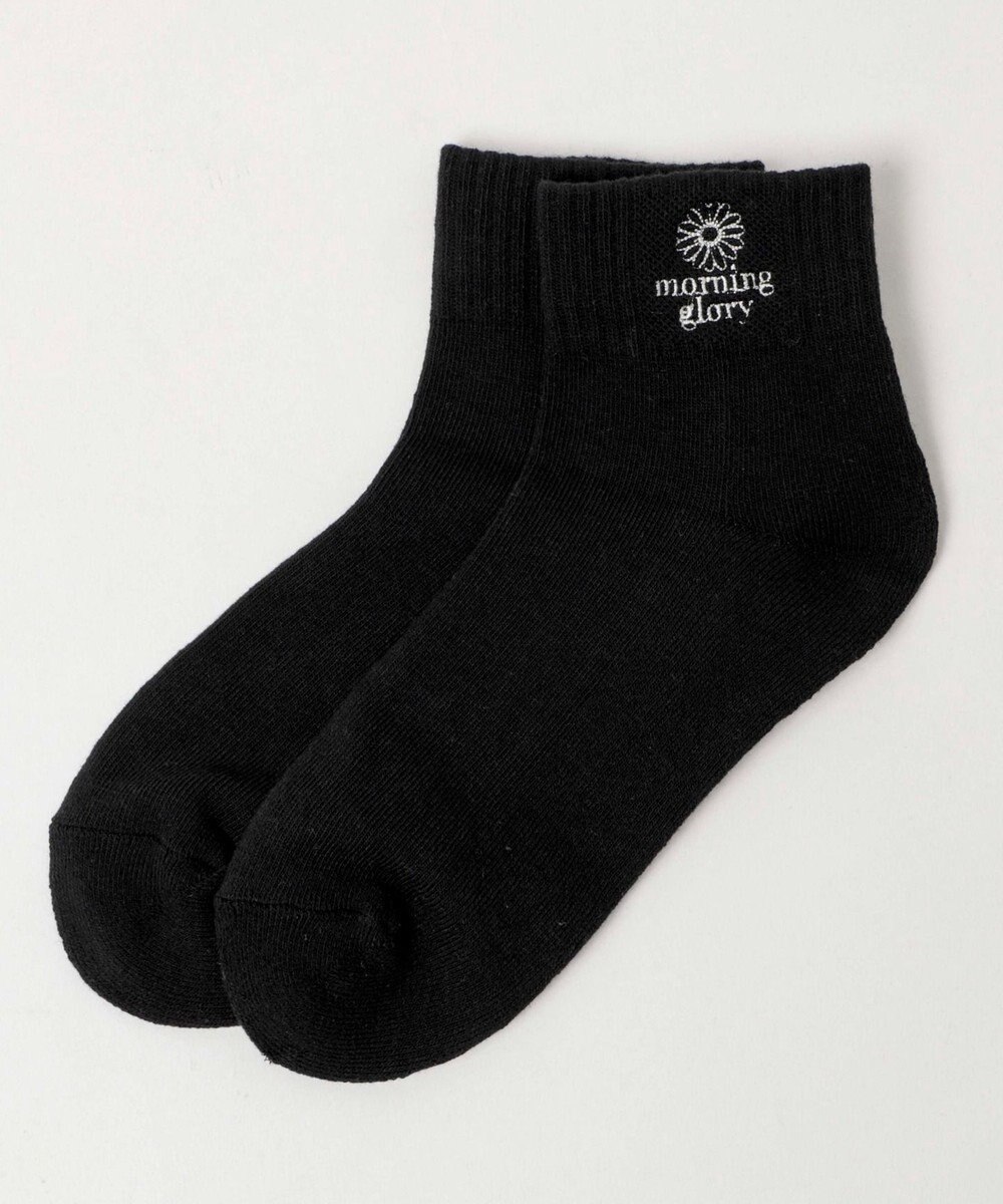 WEGO モチーフ刺繍アンクルソックス 