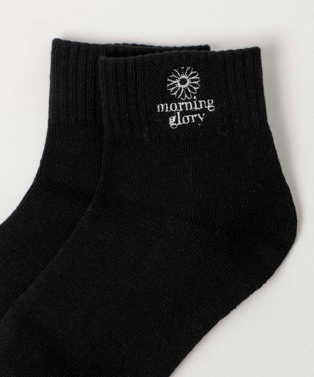 WEGO モチーフ刺繍アンクルソックス 