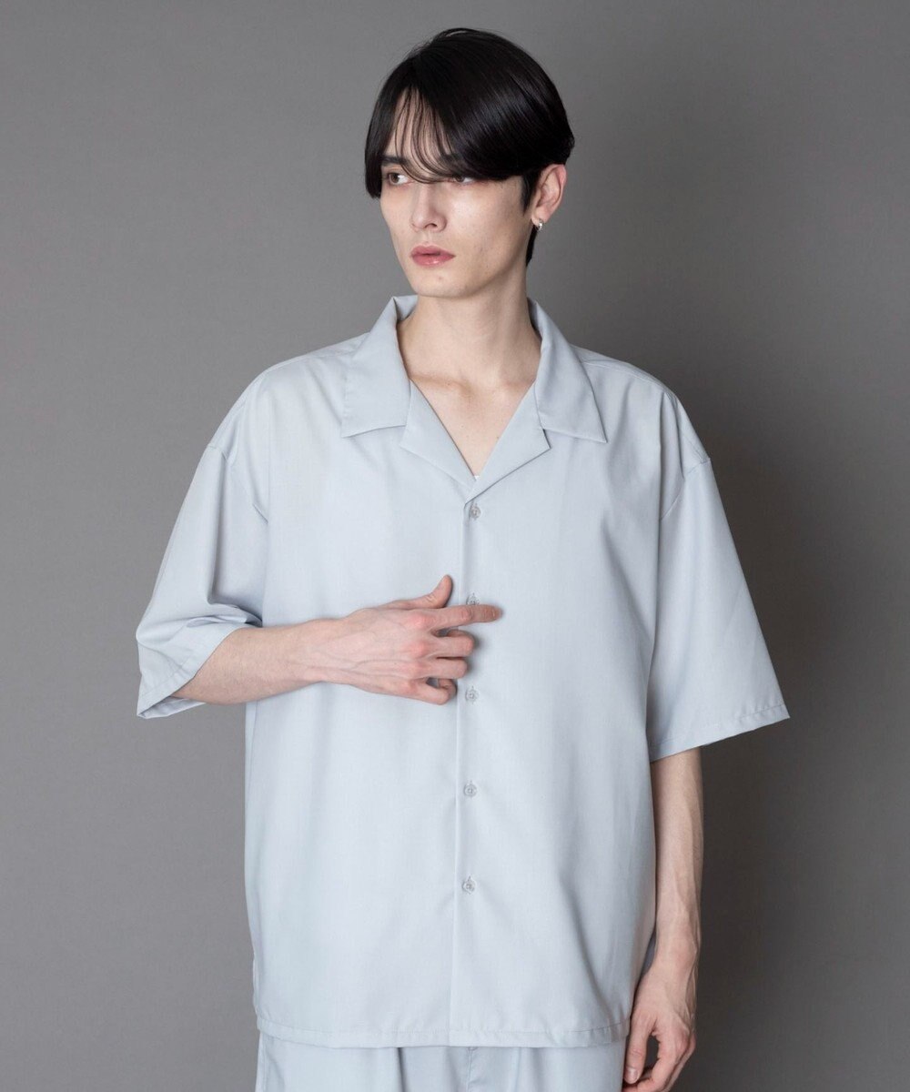 WEGO 【セットアップ対応】TRオープンカラーシャツ（SS） 