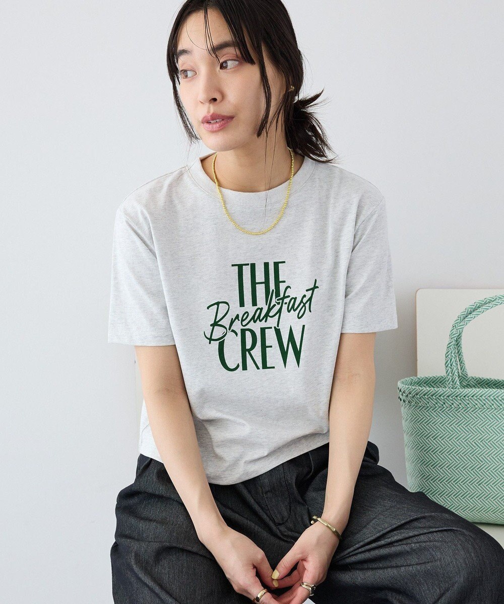 CRAFT STANDARD BOUTIQUE フロッキープリントＴシャツ 