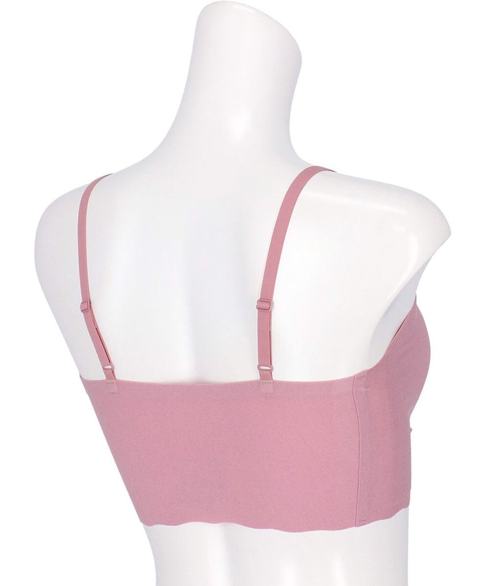 WACOAL 【GOCOCi ゴコチ】 ノンワイヤー ハーフトップ 伸びのよい素材を使用 ムレにくく快適 フラット仕上げ ホックなし ブラトップ レディース CGG220 /ワコール 