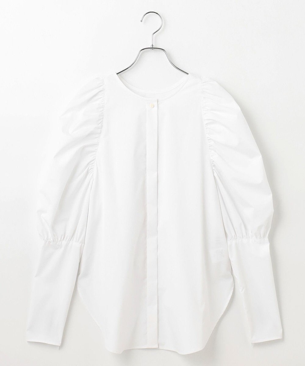 #Newans 【アイロンいらず】ジュリエットスリーブブラウス 