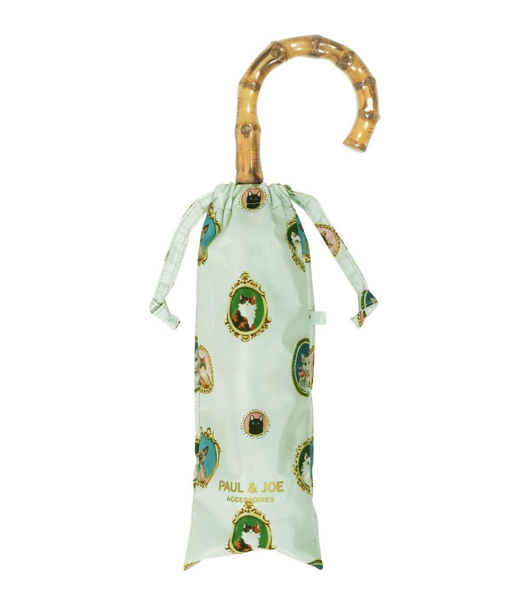 MOONBAT ポール & ジョー (PAUL & JOE ACCESSOIRES) 折りたたみ傘 キャッツ カメオ UV 