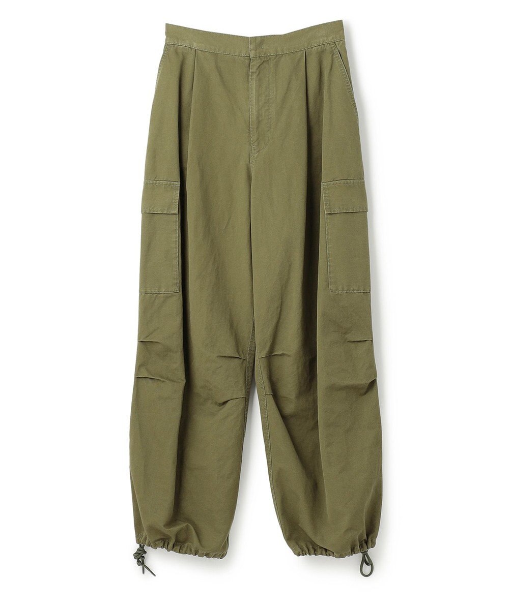 NAVE 【ReNave・セットアップ可/洗える】コットンリネンカルゼ  カーゴパンツ 