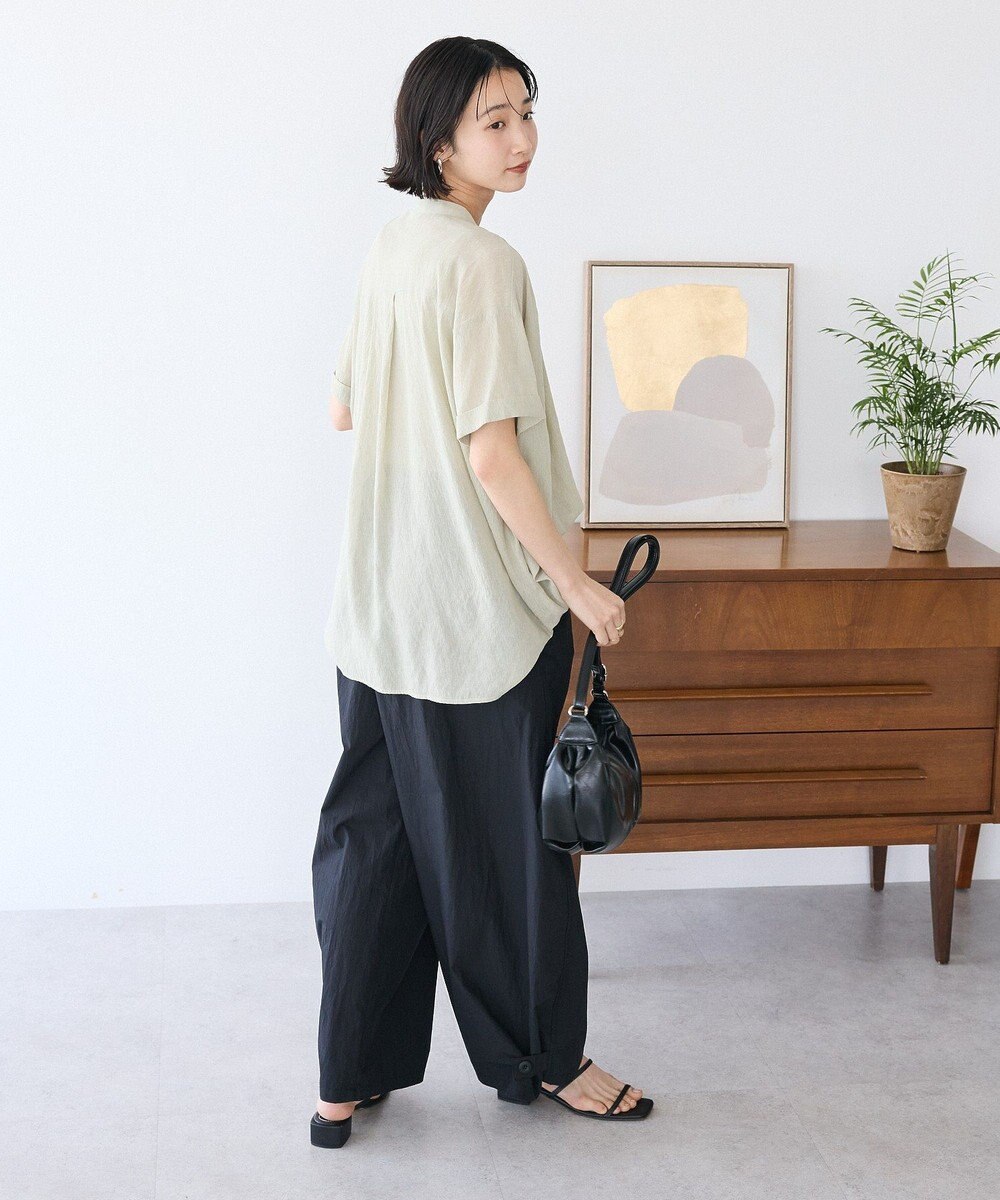 CRAFT STANDARD BOUTIQUE ヴィンテージボイルタイ付ブラウス 