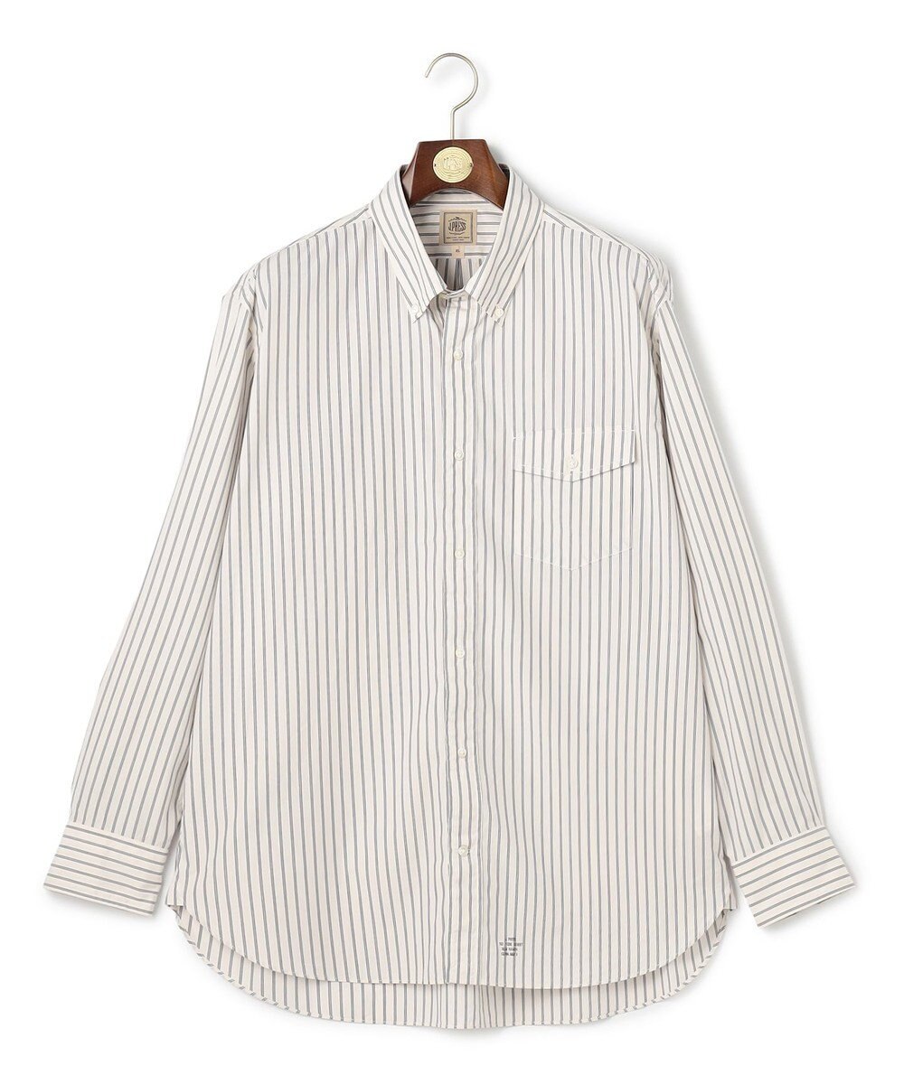 J.PRESS MEN 【KING SIZE】【SUPIMAコットン使用】マルチストライプブロードシャツ / B.D. 
