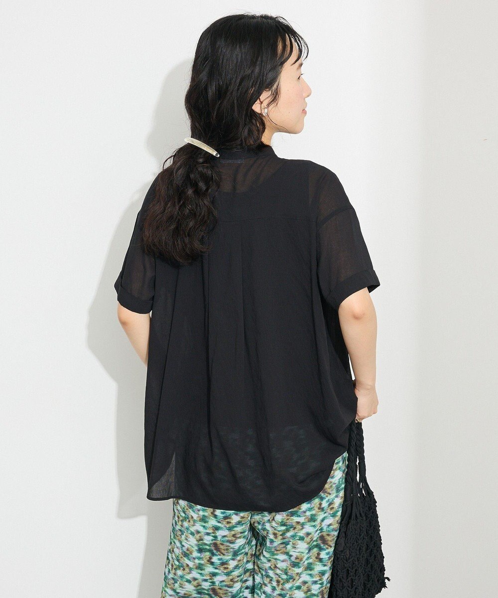 CRAFT STANDARD BOUTIQUE ヴィンテージボイルタイ付ブラウス 