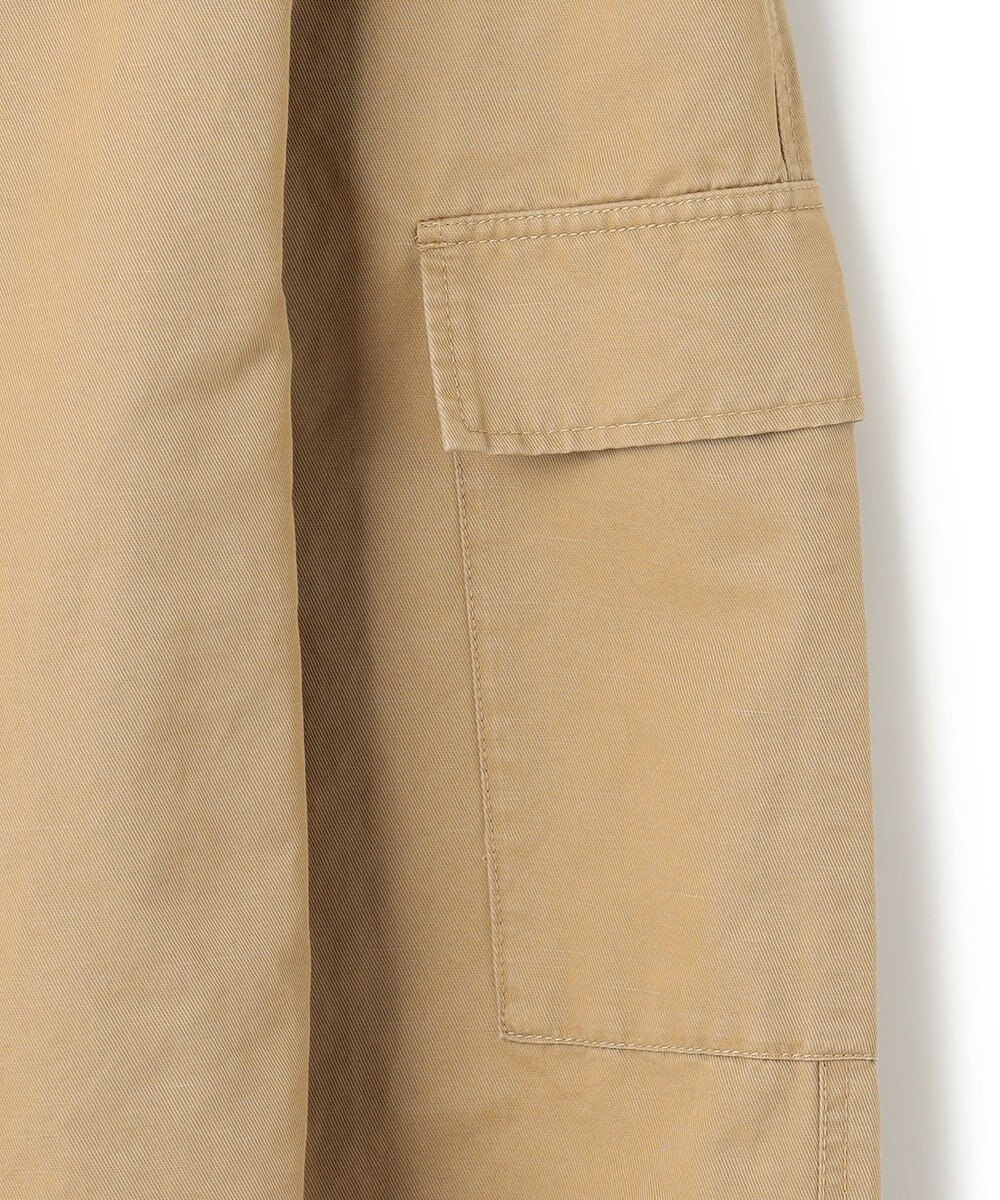 NAVE 【ReNave・セットアップ可/洗える】コットンリネンカルゼ  カーゴパンツ 