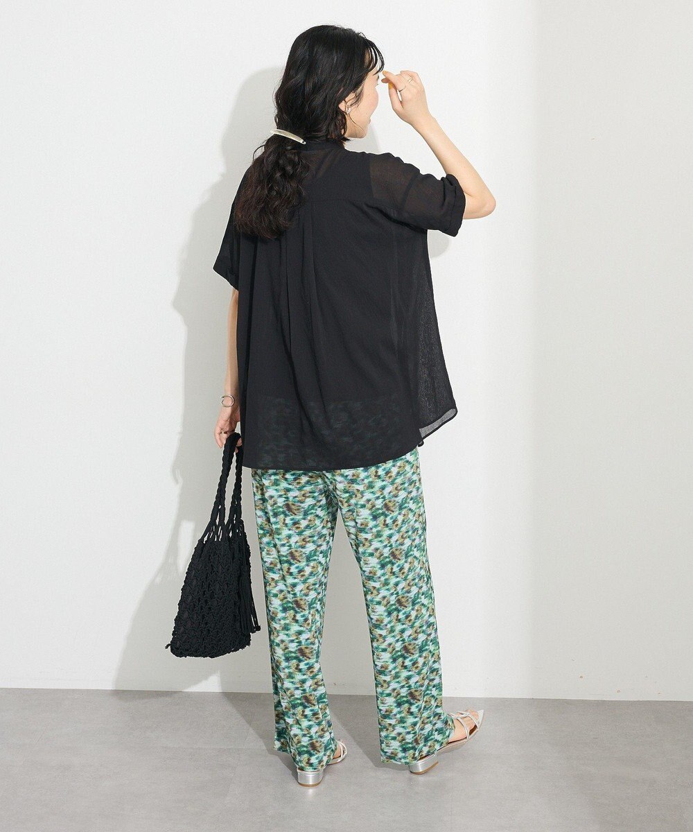 CRAFT STANDARD BOUTIQUE ヴィンテージボイルタイ付ブラウス 