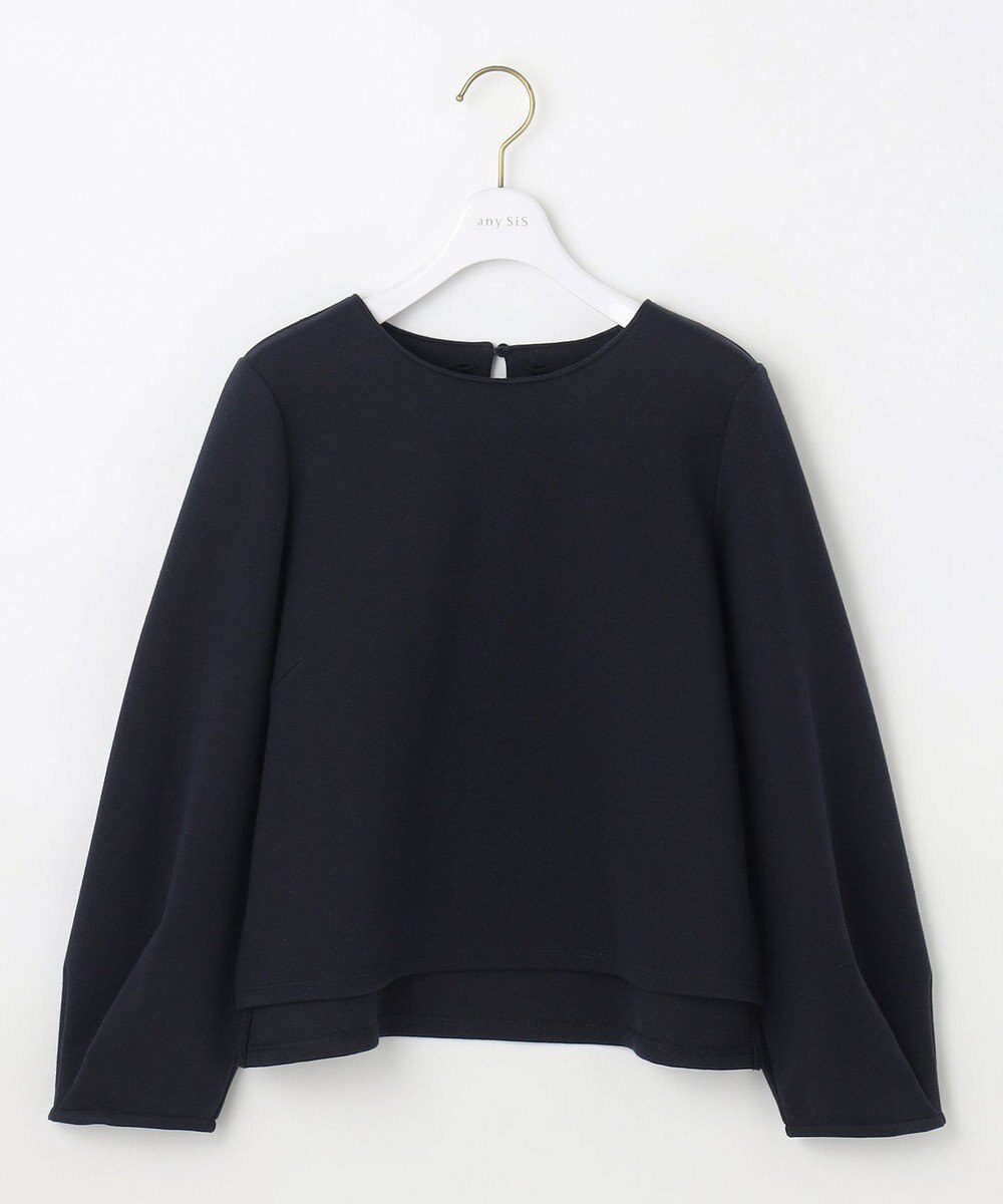 ANY SIS 【WEB・一部店舗限定】カットジャカード襟付き2WAY セットアップ 