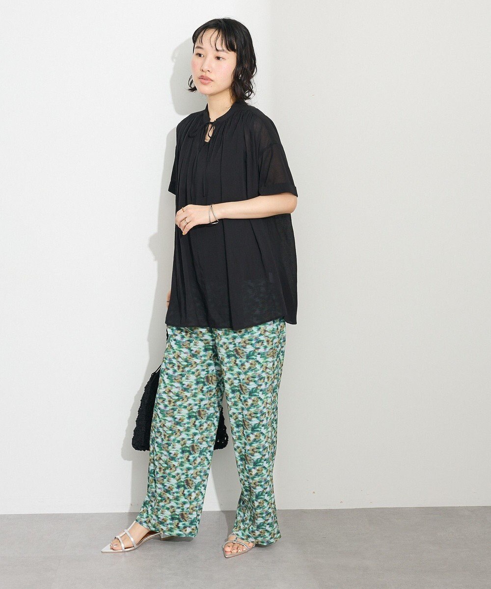 CRAFT STANDARD BOUTIQUE ヴィンテージボイルタイ付ブラウス 