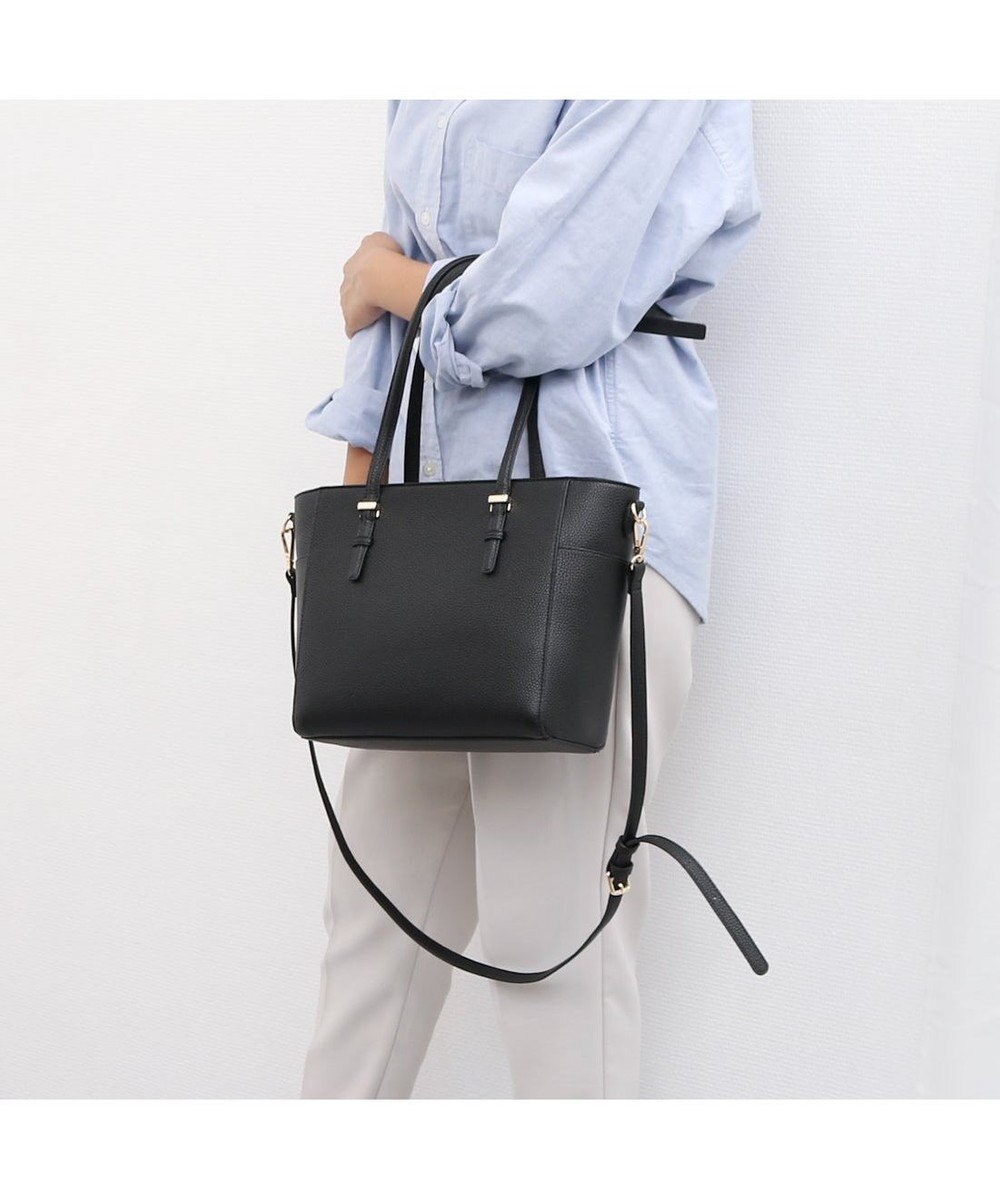 UNBILLION 【テレビ ドラマ着用アイテム】カシュカシュ cachecache / 横型金具ポイント2wayトートバッグ 