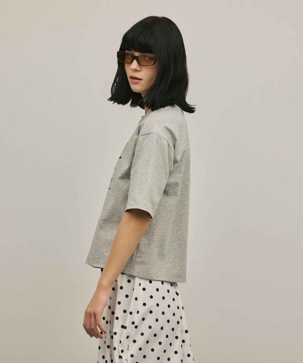 GRACE CONTINENTAL レイヤードロゴＴシャツ 