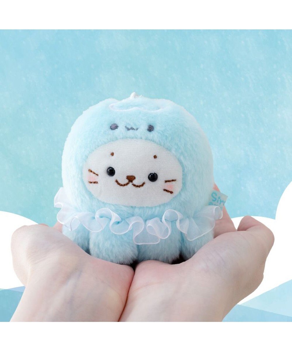 Mother garden しろたん ふわふわ キーホルダー 《くらげ》 単品 