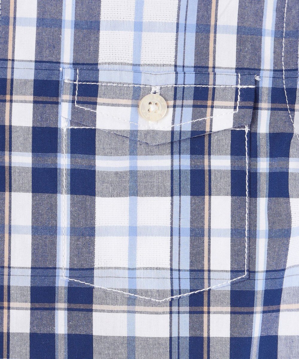 J.PRESS KIDS 【110-130cm】ロゴプリント チェックシャツ 