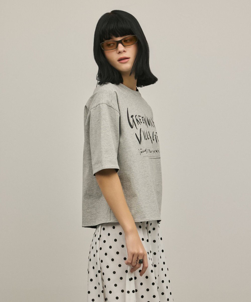 GRACE CONTINENTAL レイヤードロゴＴシャツ 