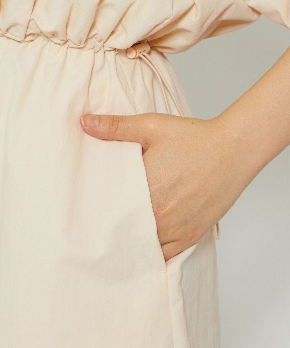 uncrave 【撥水・洗濯機洗い可】ライトプルーフナイロン ワンピース（uncrave WHITE） 