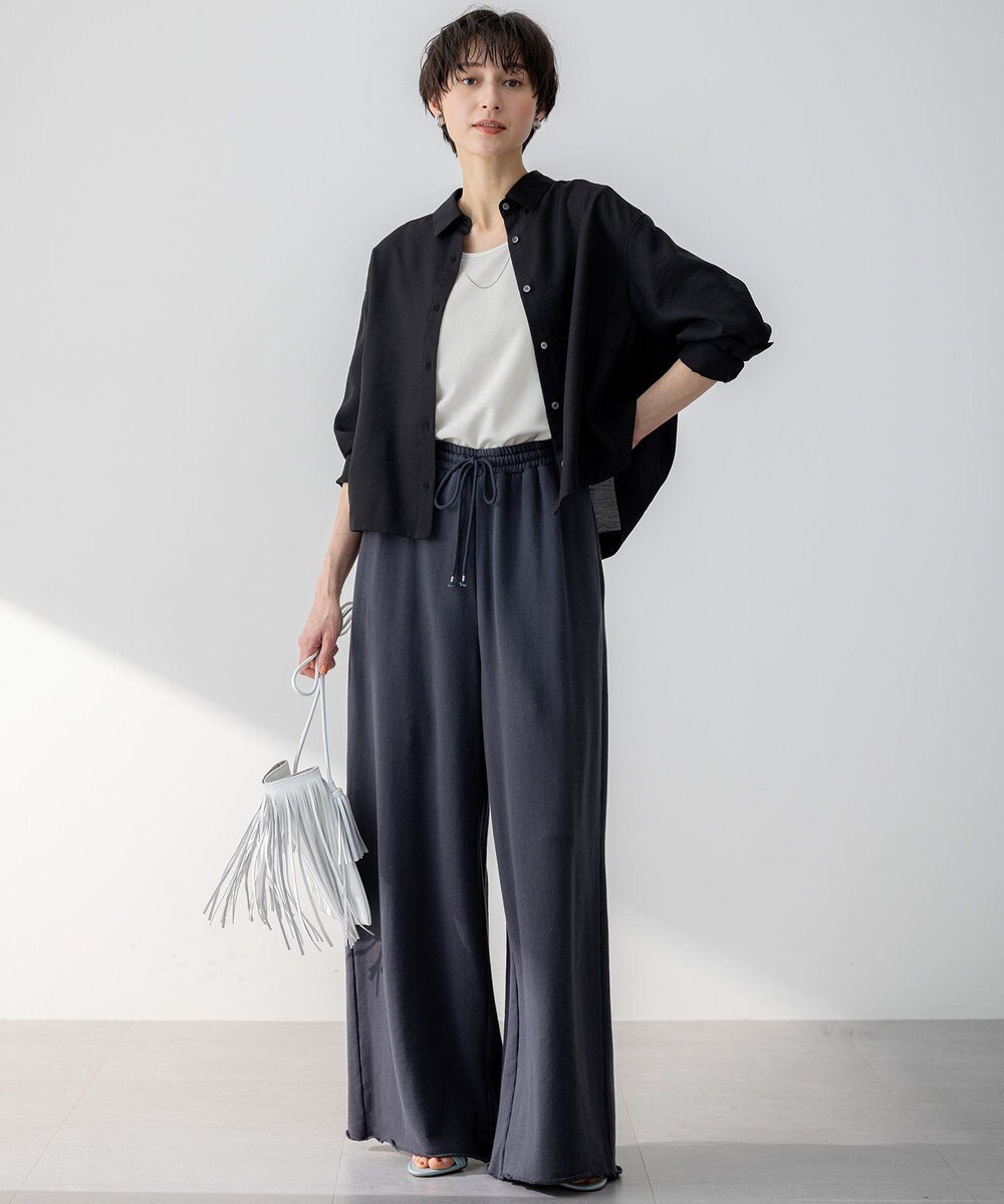 23区 【SLOW/一部店舗限定】ハイゲージテリー スウェット パンツ 