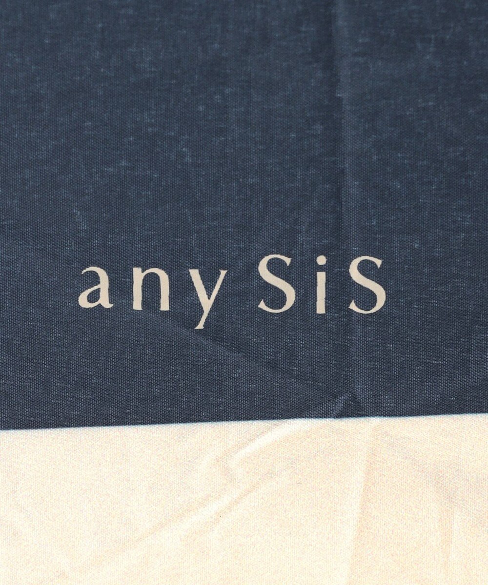 ANY SIS 【晴雨兼用/UVカット・遮光】バイカラーライト 折りたたみ傘 