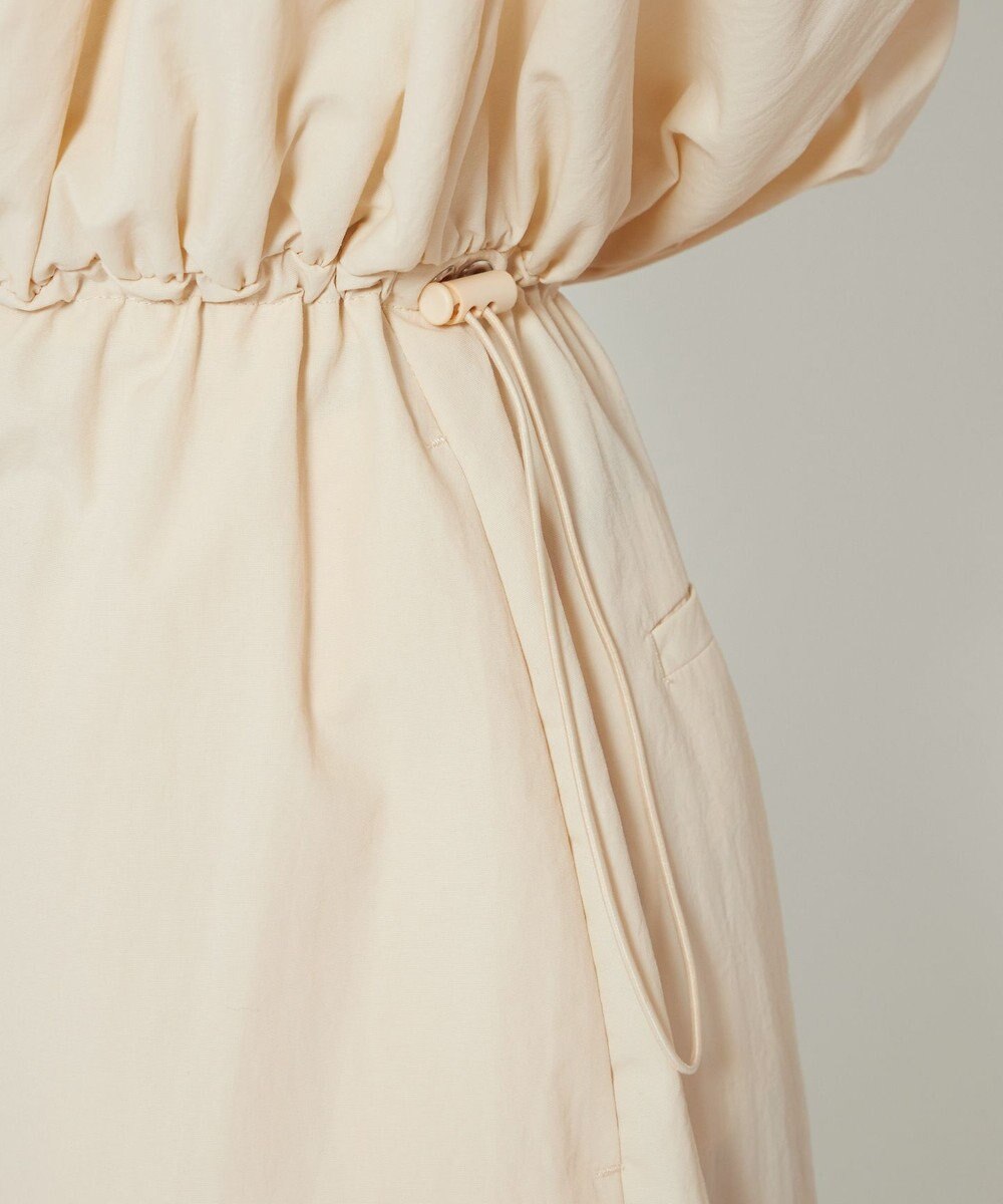 uncrave 【撥水・洗濯機洗い可】ライトプルーフナイロン ワンピース（uncrave WHITE） 