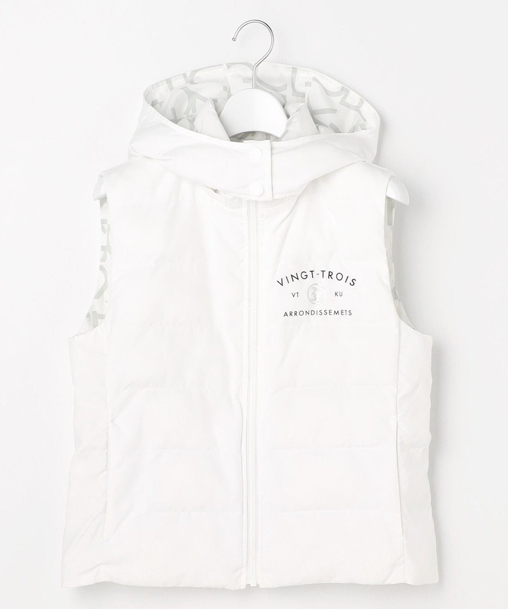 23区GOLF 【WOMEN】中綿リバーシブルベスト 