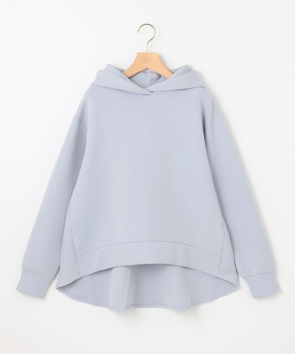 組曲 ダンボールジャージーバックフリル パーカー 