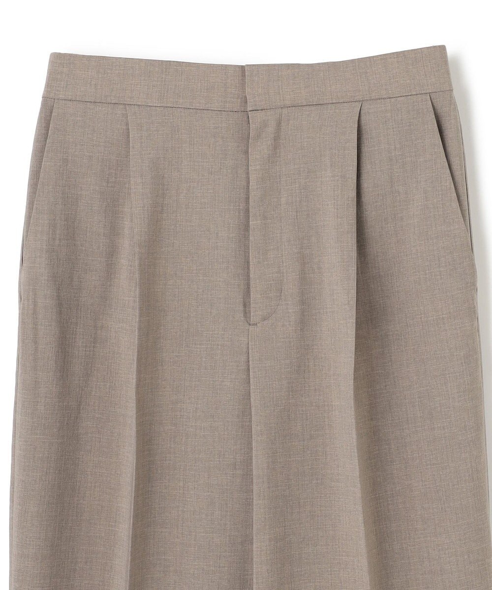 BEIGE， 【洗える/接触冷感/速乾/UVケア対応・Precious ９月号掲載】BATEAU / イージーウエストサイドスリットタックパンツ 