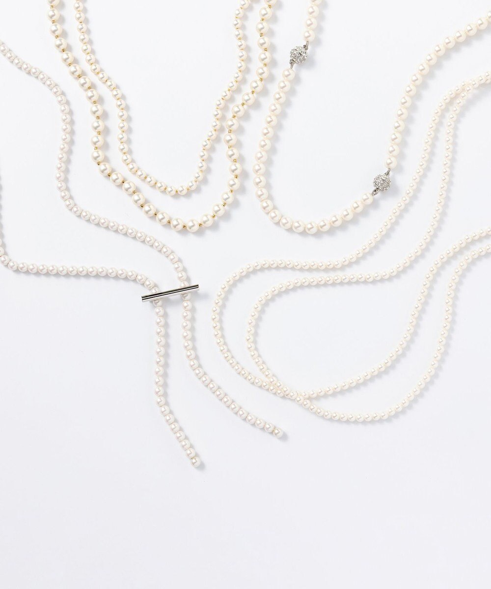 23区 プチパール ロング ネックレス 