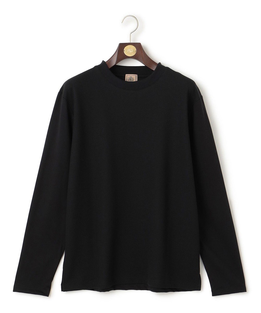 J.PRESS MEN ヴァーティカルケーブル ロングスリーブTシャツ 