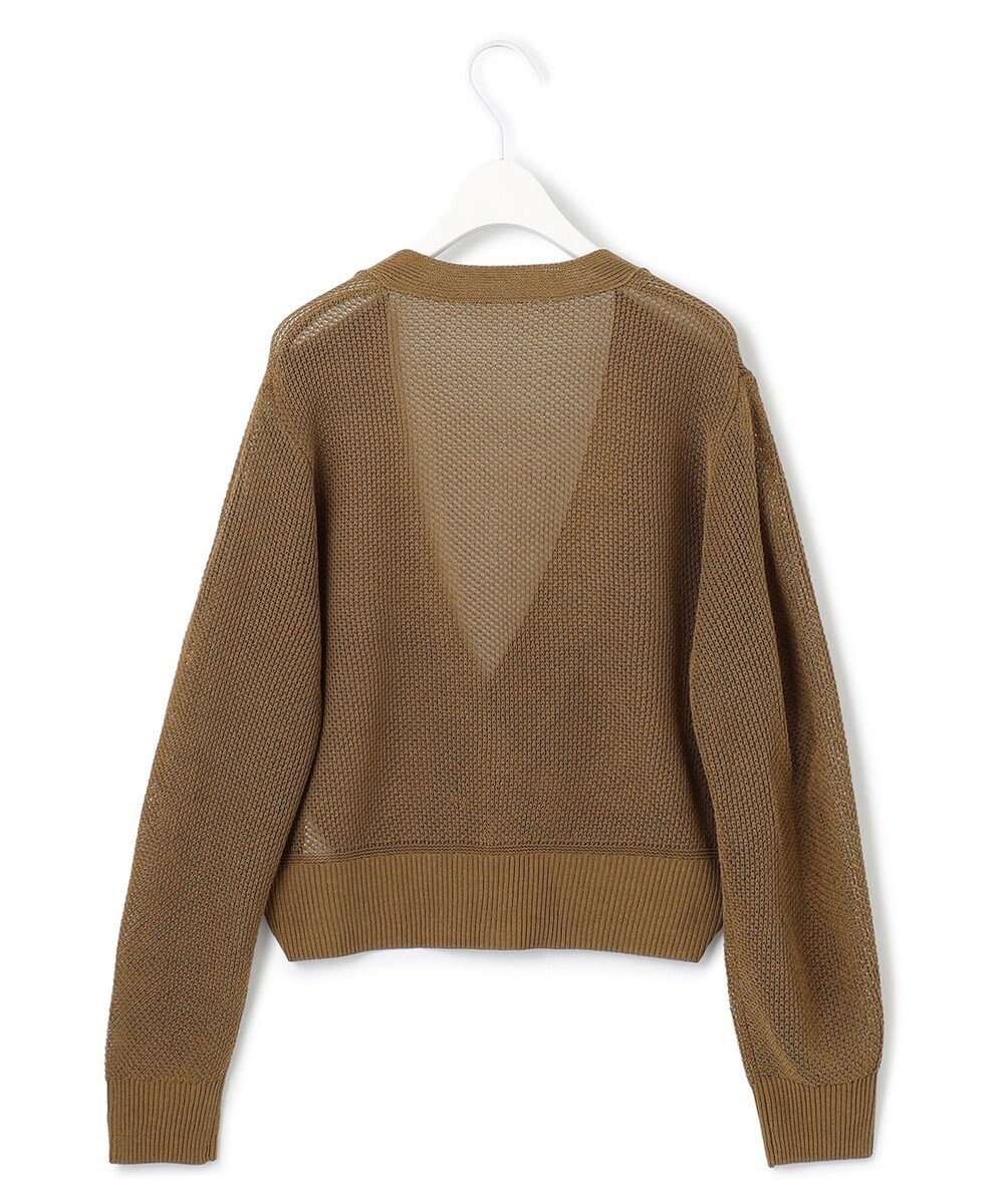 ICB 【洗える】 コイルメッシュ カーディガン 