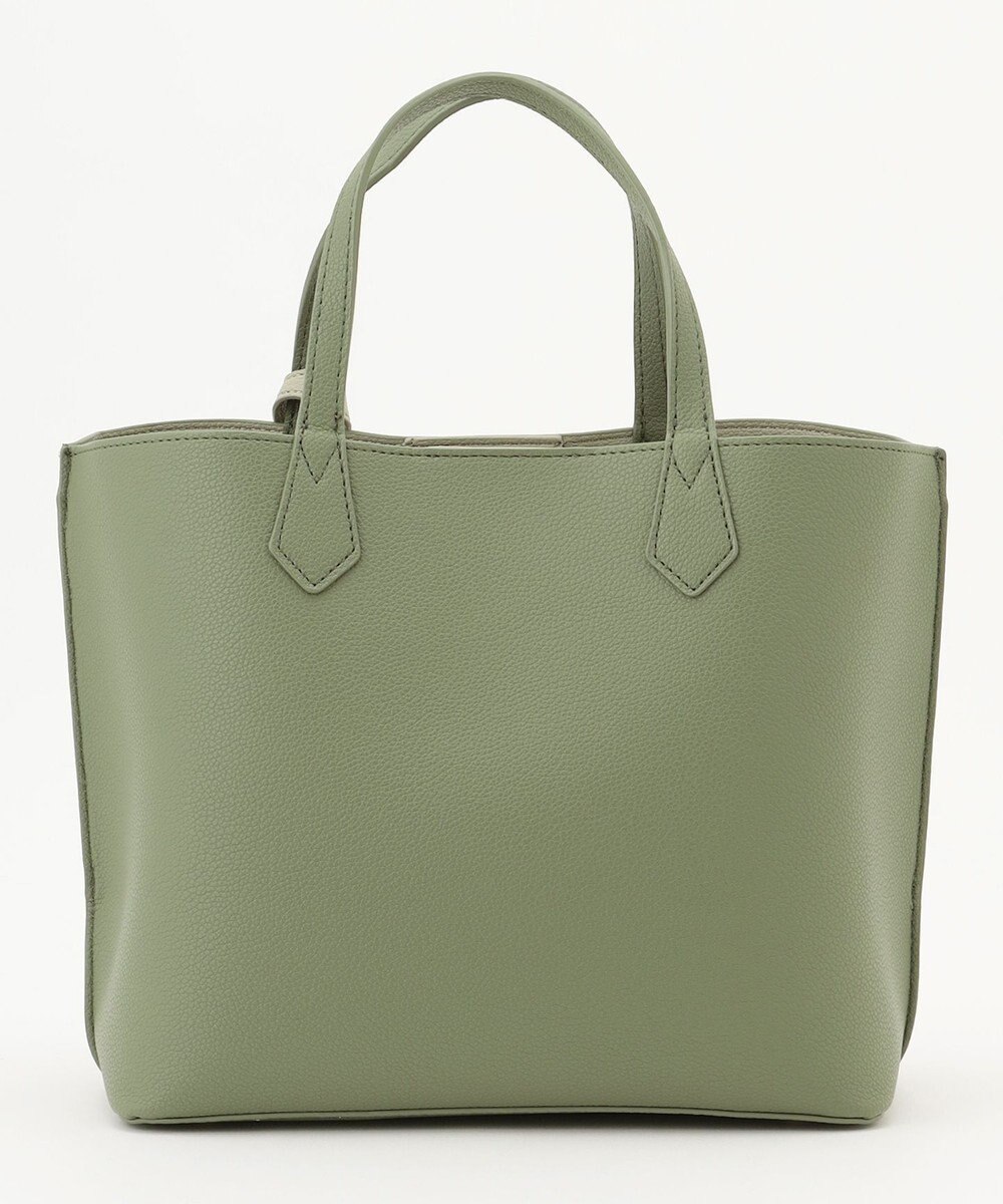 LA BAGAGERIE 【MONICA】バイカラーミディトートバッグ 