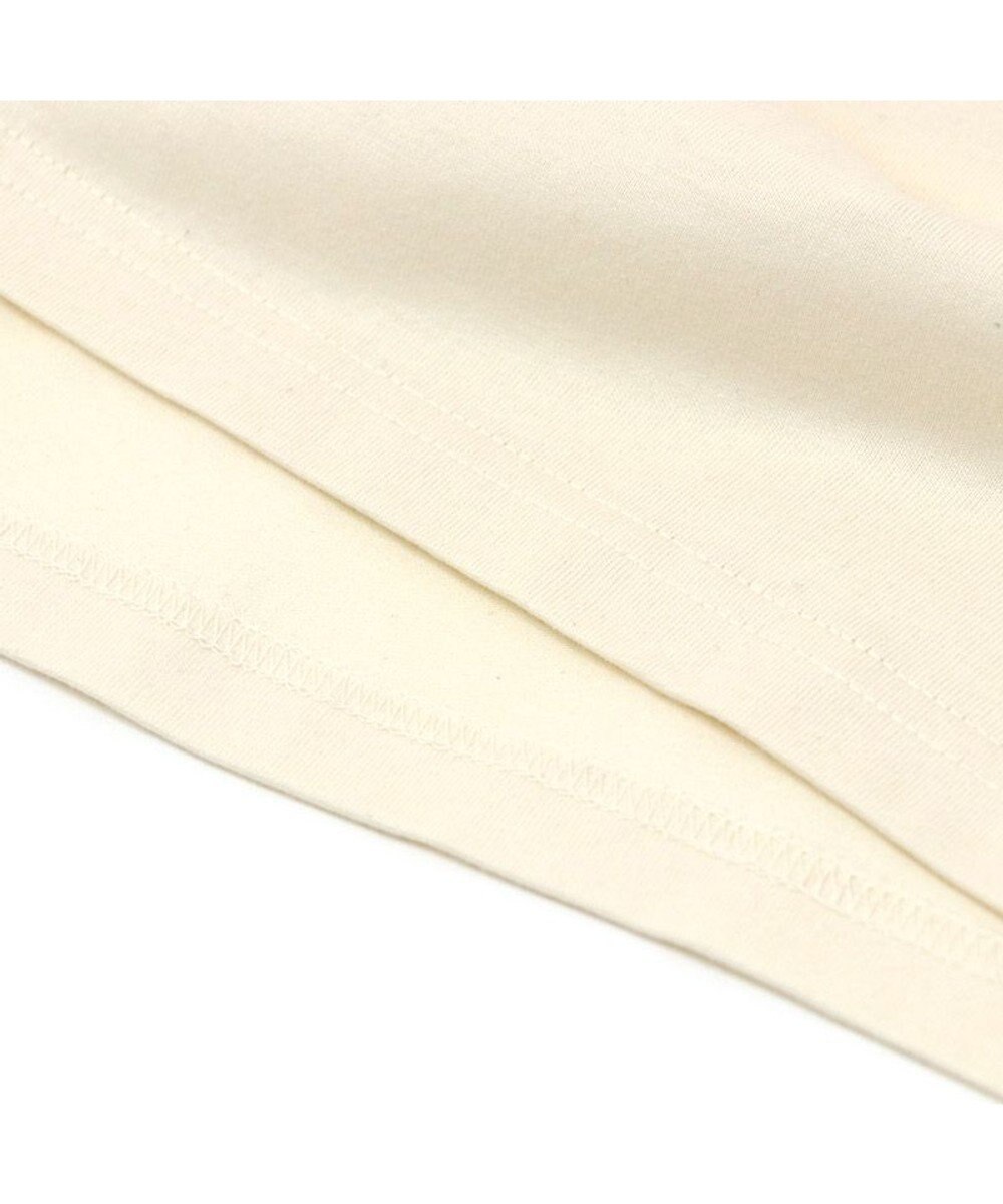 Mother garden 【ネット店限定】しろたん Tシャツ 半袖  《ここはヒザ?!柄》 オフホワイト色　S/M/L/XL レディース メンズ ユニセックス 男女兼用  コットン 綿  あざらし アザラシ かわいい キャラクター 半袖Ｔシャツ マザーガーデン  父の日ギフト 