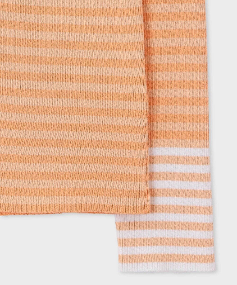 Paul Smith 【洗える】リブ ボーダー カーディガン 