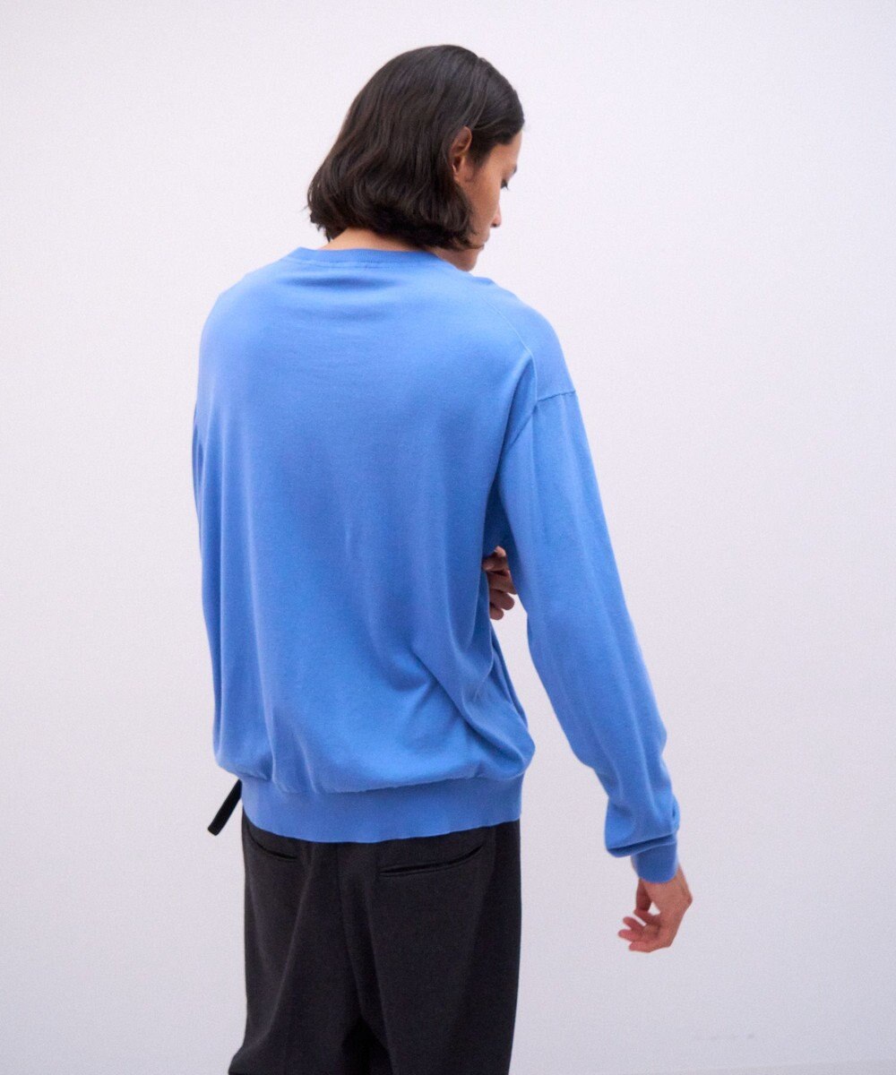 ATON SMOOTH SUVIN | ヘンリーネックセーター - UNISEX 