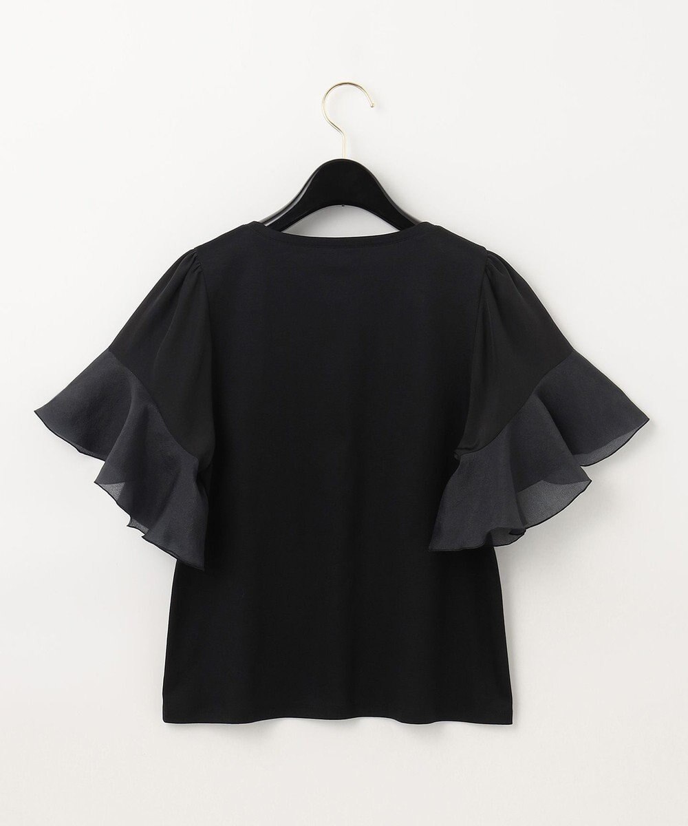 GRACE CONTINENTAL フレアスリーブカットトップ 