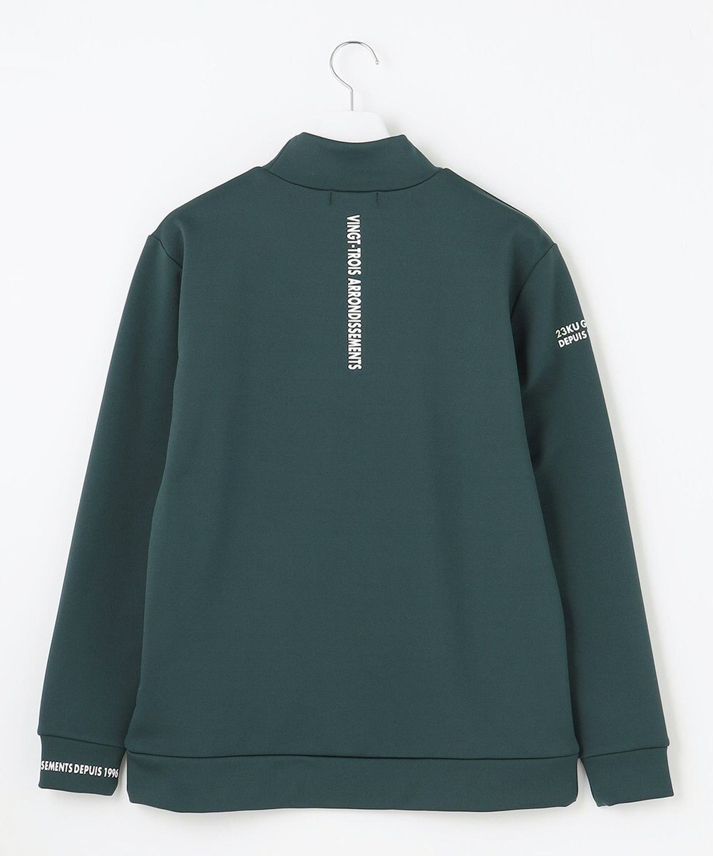 23区GOLF 【MEN】ストレッチ裏フリース モックネック 