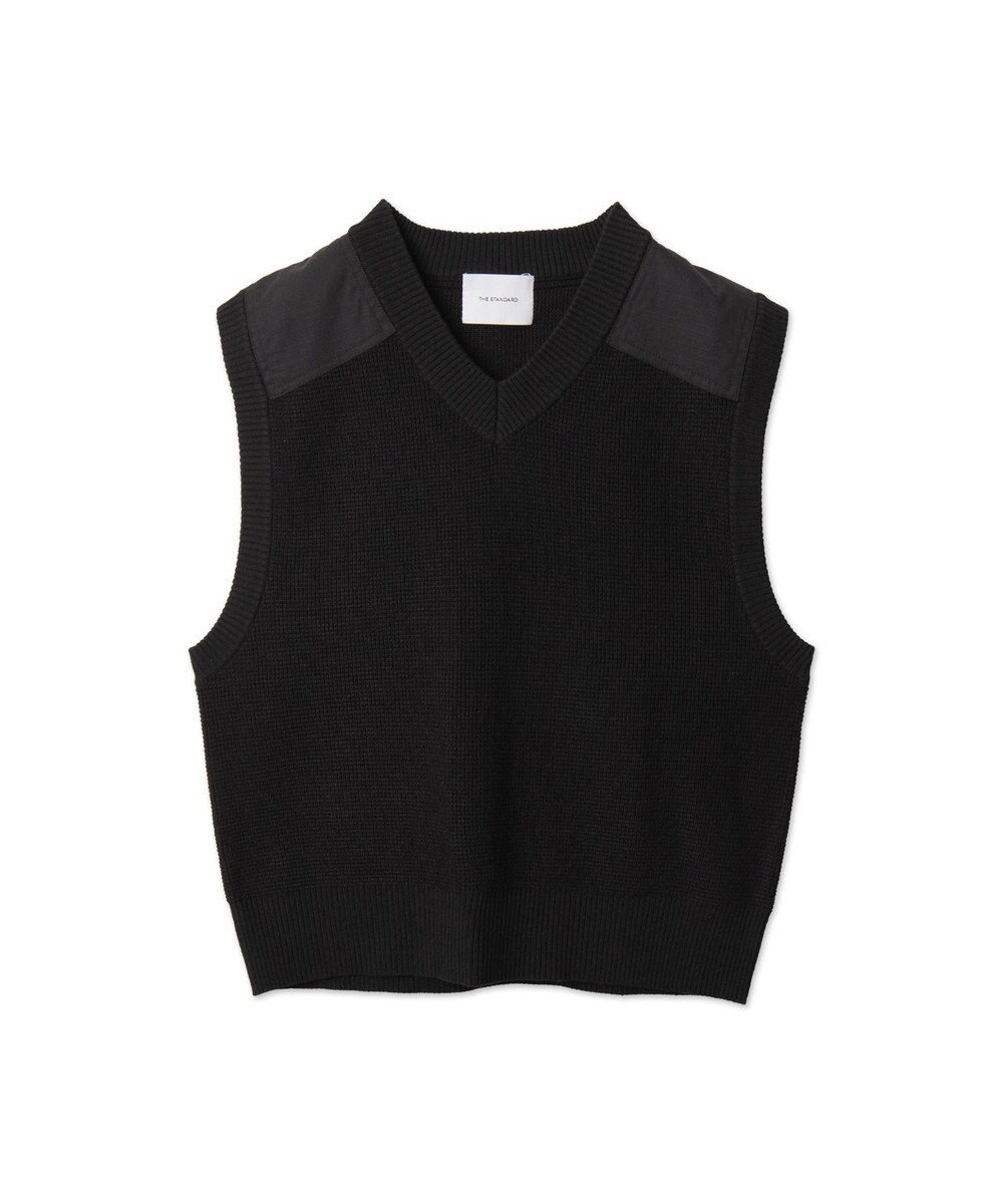 WEGO Vネックニットベスト 