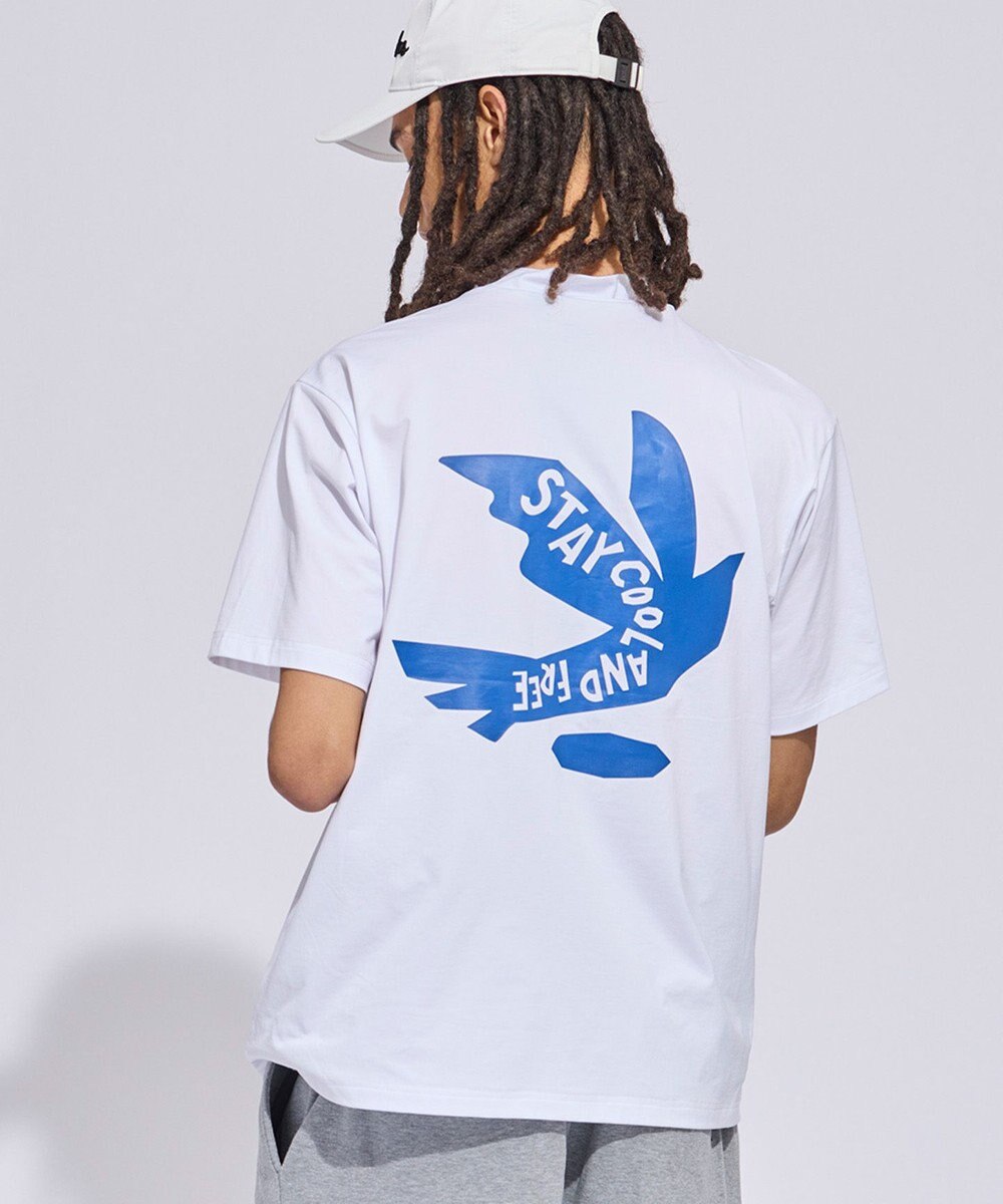 PW CIRCULUS 【MEN】DOVE グラフィックモックT ゴルフ 