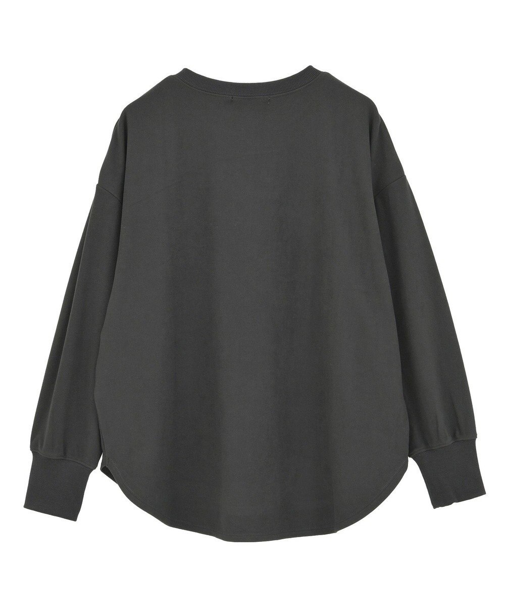 AMERICAN HOLIC ソフトタッチヘンリーネックプルオーバー 