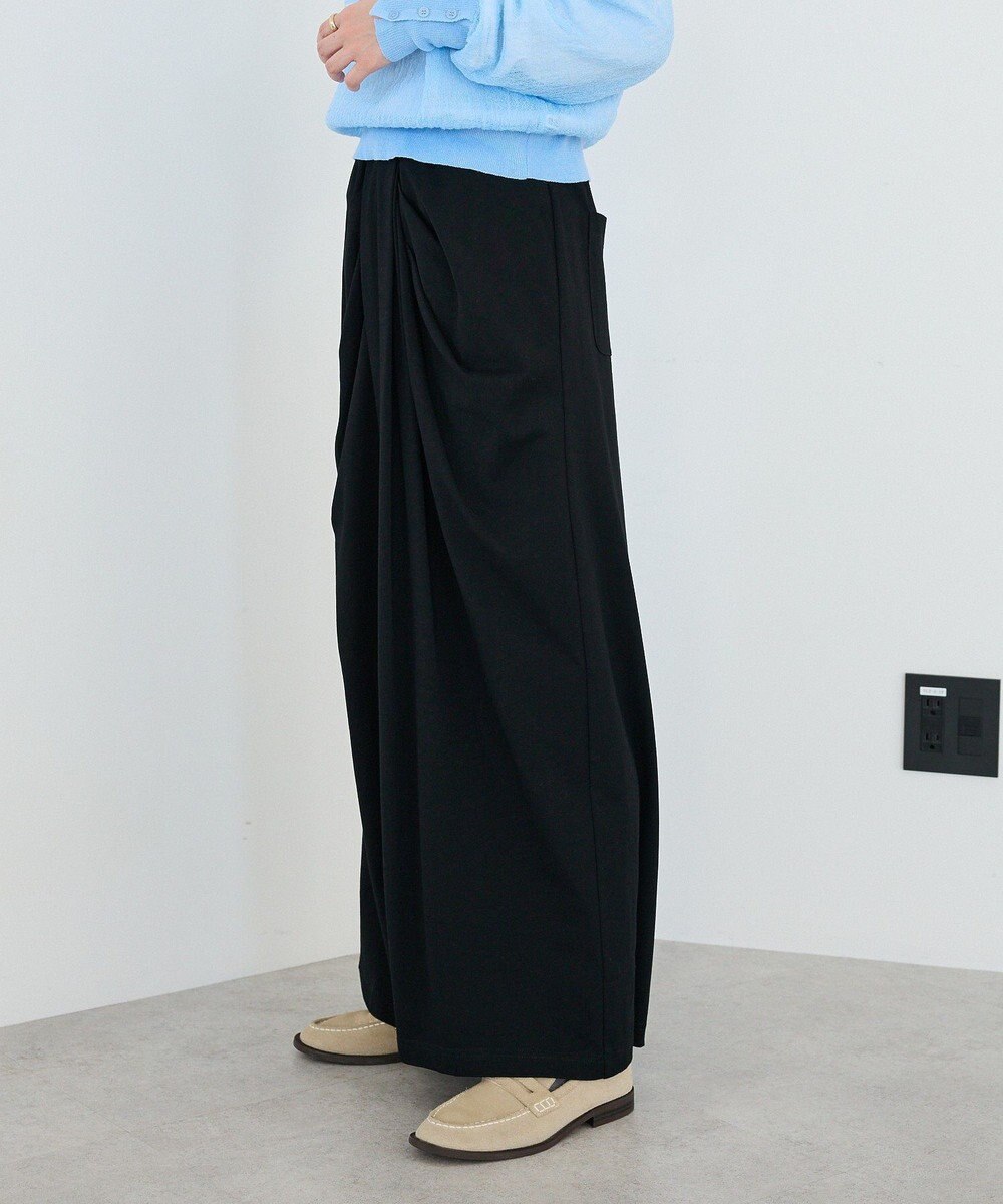 CRAFT STANDARD BOUTIQUE フロントタックドレープワイドパンツ 