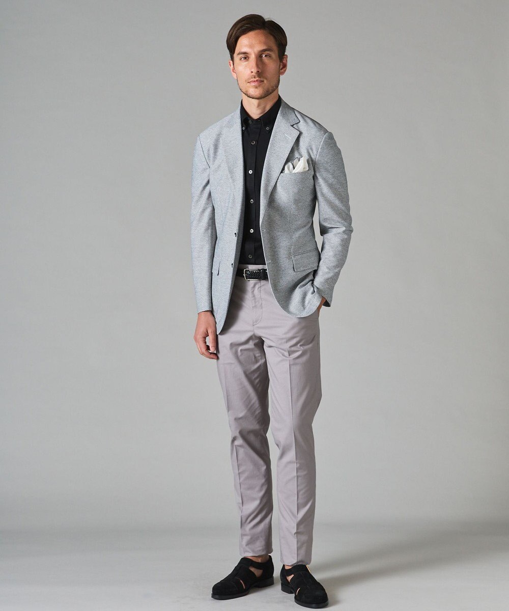 GOTAIRIKU 【吸水速乾/ウォッシャブル】ノルマンディーリネン カーディガンジャケット（24年モデル） 