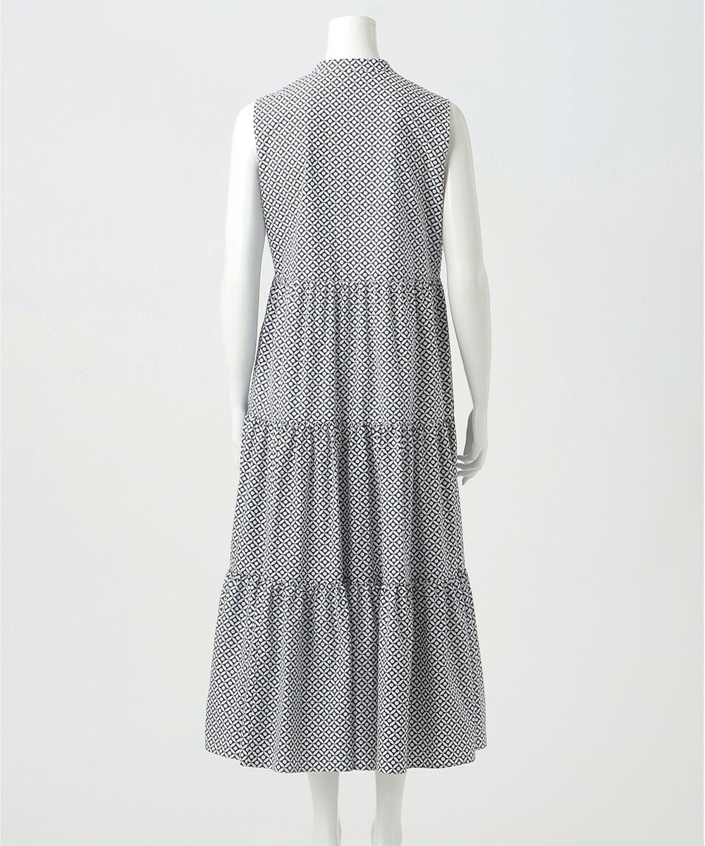 23区 L 【R(アール)】ジオメトリックペイズリープリント ワンピース 