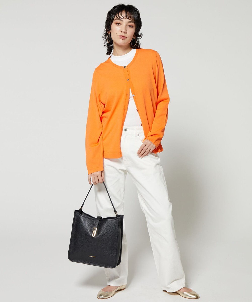 LA BAGAGERIE スクエアレザー2WAYショルダーバッグ 