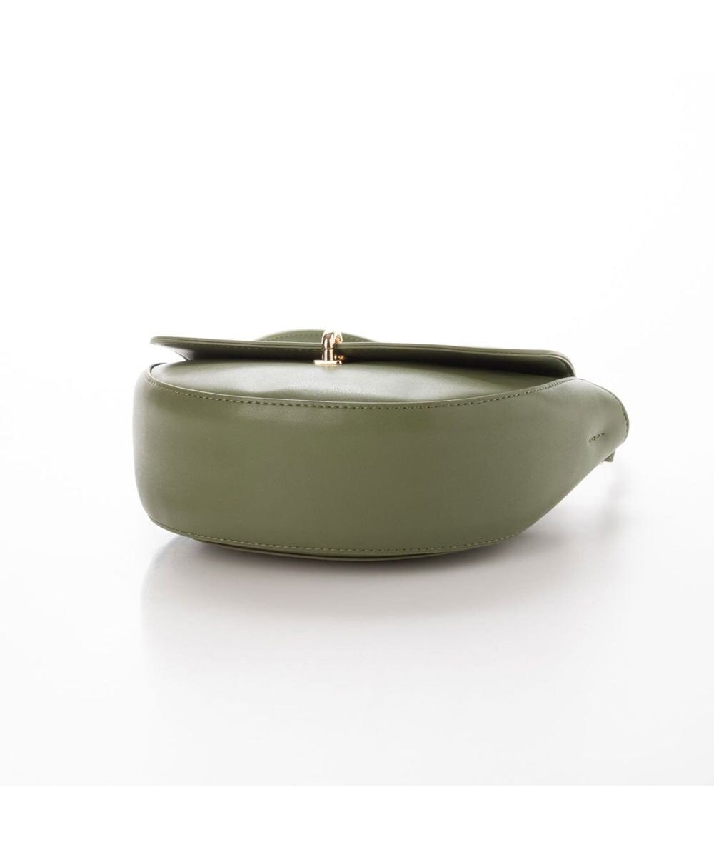 UNBILLION cachecache 財布ポーチ付きハーフムーンショルダーバッグ 