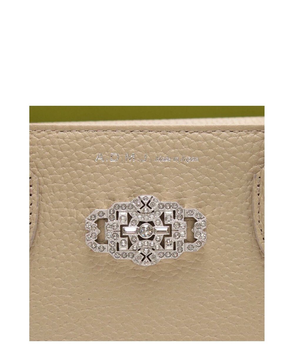 A.D.M.J. 【牛革】アールデコモチーフミニトート(Dカン+) 