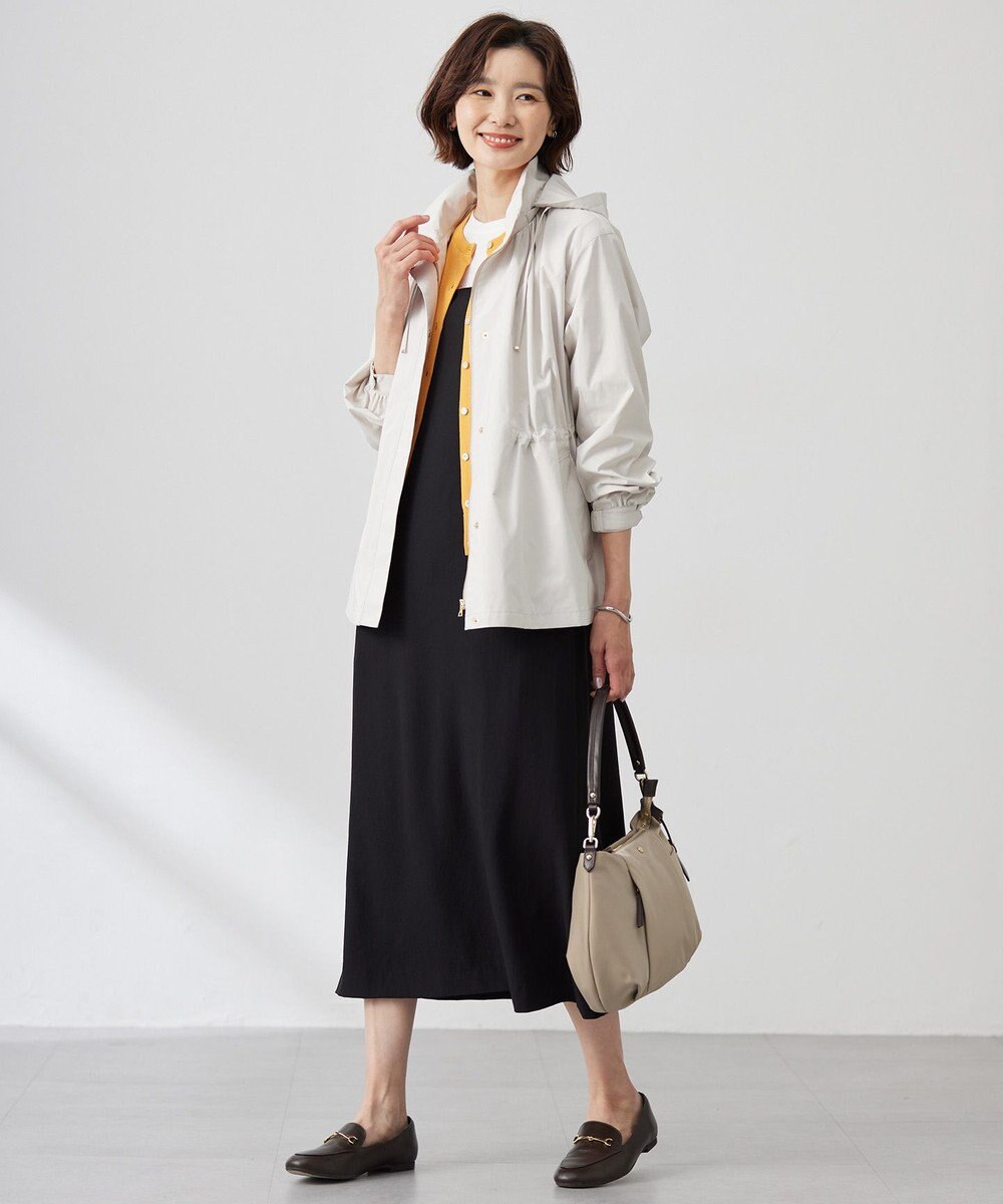 J.PRESS LADIES 【撥水・洗える】Artirosa テントライン ショート丈 コート 