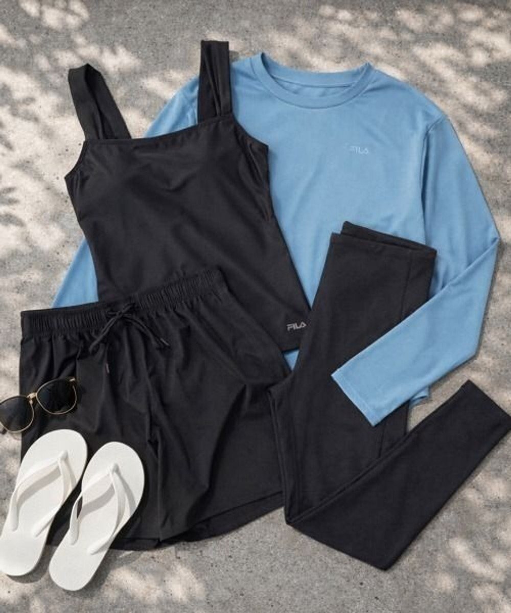 OP／FILA 【FILA】リゾート＆カバーアップ 4点セット水着 