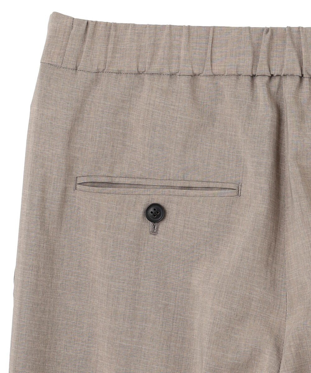 BEIGE， 【洗える/接触冷感/速乾/UVケア対応・Precious ９月号掲載】BATEAU / イージーウエストサイドスリットタックパンツ 