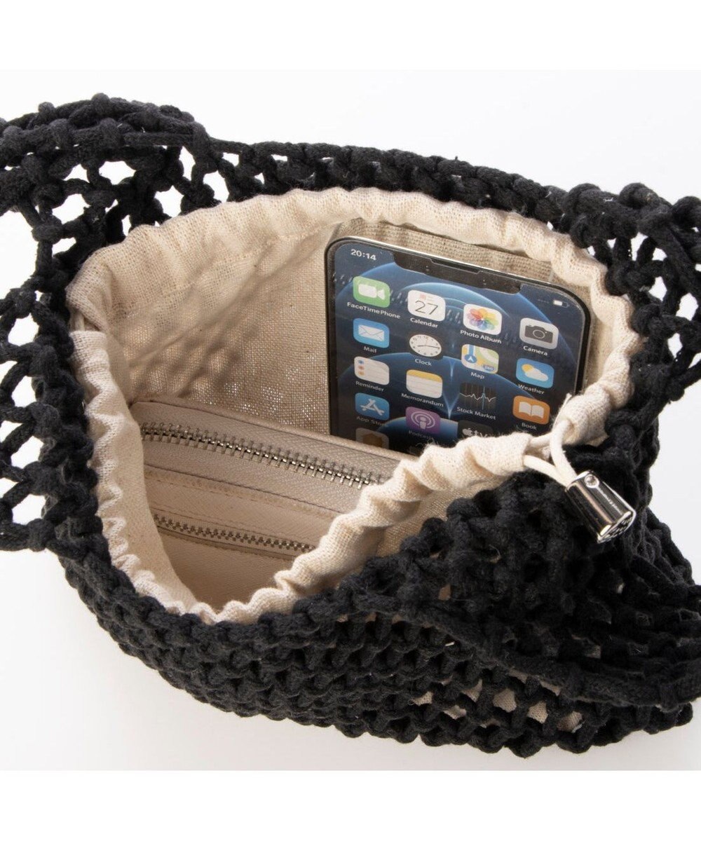 UNBILLION カシュカシュ cachecache / マクラメ2wayチェーンショルダー 