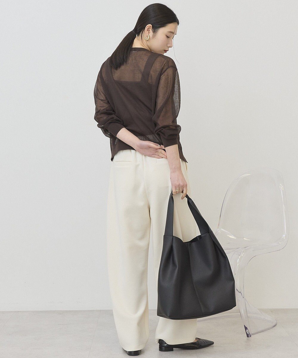 AMERICAN HOLIC シアーリブニットカーディガン 